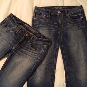 American Eagle skinny jeans set of 2